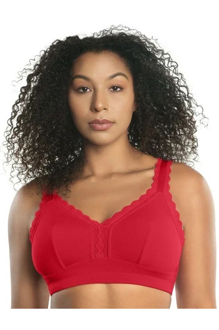 Body Frostings Satin and Galloon Lace Push Up Balconette Bra