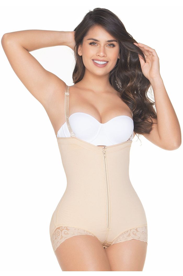 MariaE Fajas Colombianas Stage 2 Post-Op Compression Garment with Built-in  Bra