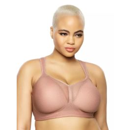 Paramour Arnica Full Figure Bra 34DD Rose Wire Free Med Support No Slip  Straps Size undefined - $20 New With Tags - From Crystal