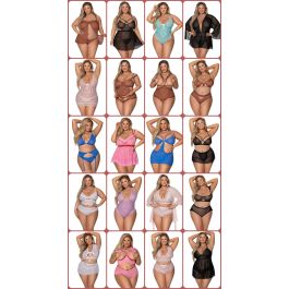 PLSPAK10 Plus Size Lingerie Package