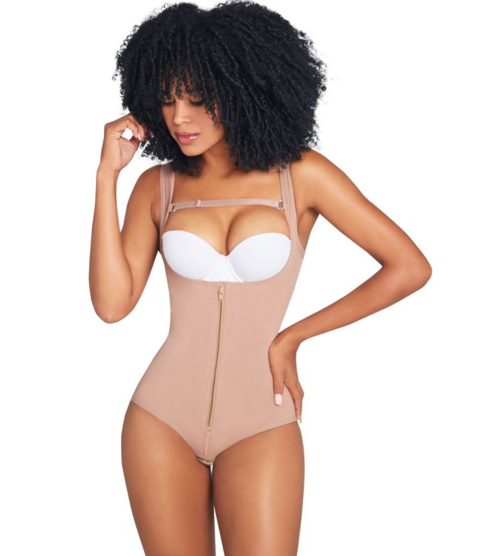 Jackie London Colombian Body Shaper With Wide Straps 