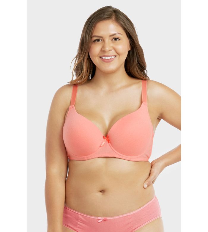 Sofra BR4237PLD - 36D Womens Full Coverage Bra - D Cup Style