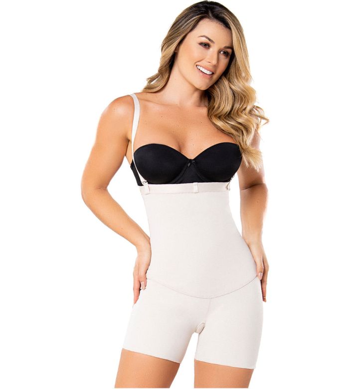 Extra Firm Control Open-Bust Bodysuit