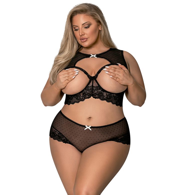 Sexy Hot Deluxe Satin Lace Stitching Open Cup Bra Set Lingerie Plus Size  Open Bra Sexy Bra Set