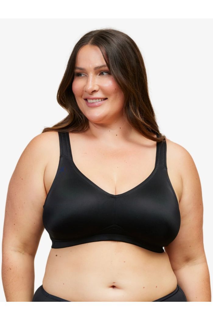 Leading Lady - The Claire Everyday Wire-Free Comfort Bra LL5006BLK