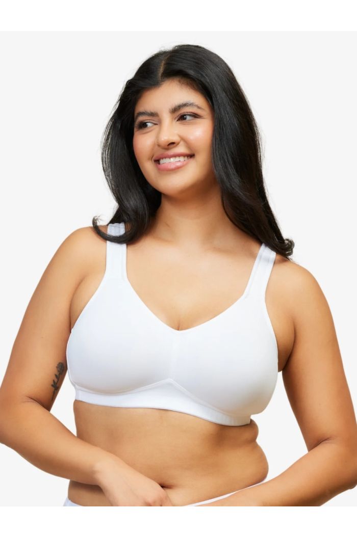 Leading Lady - The Claire Everyday Wire-Free Comfort Bra LL5006WHT