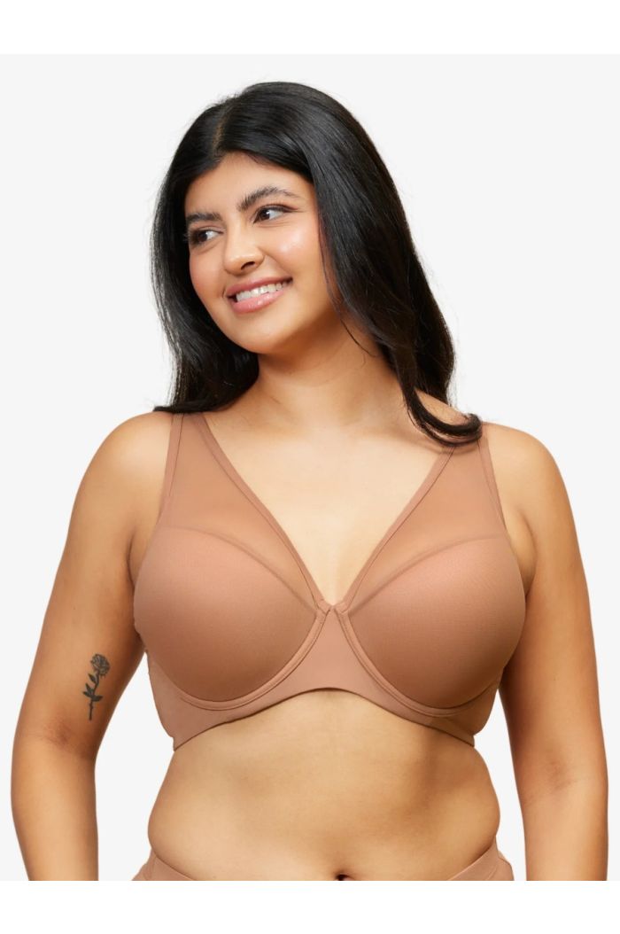 Leading Lady - The Jolene Perfect Plunge Underwire Bra LL5041MOC