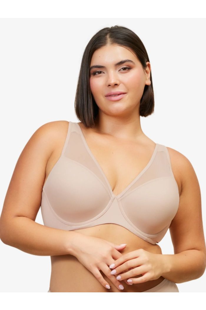 Leading Lady - The Jolene Perfect Plunge Underwire Bra LL5041SAND