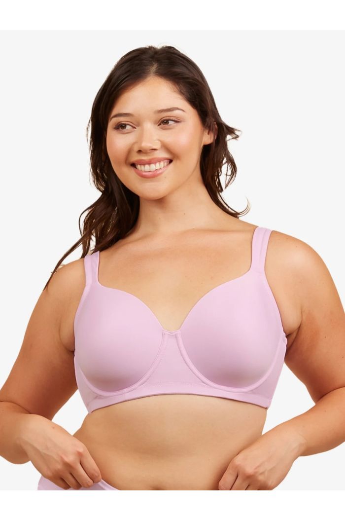 Leading Lady - The Brigitte Full Coverage Padded Wirefree T-Shirt Bra LL5042ORBQ