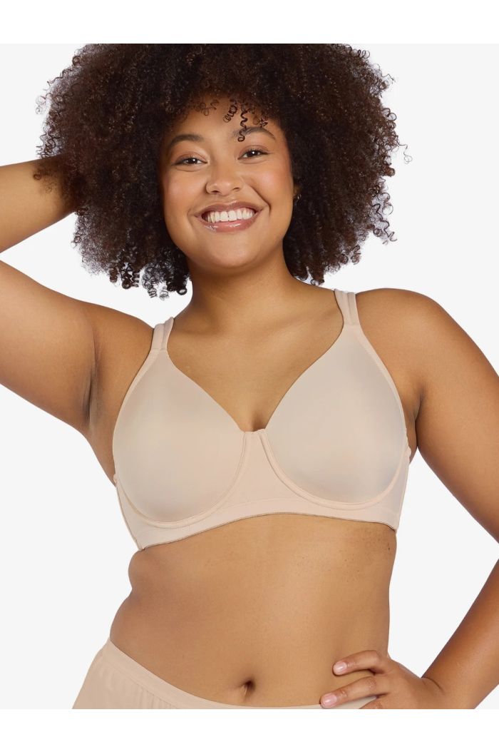 Leading Lady - The Brigitte Full Coverage Padded Wirefree T-Shirt Bra LL5042SAND