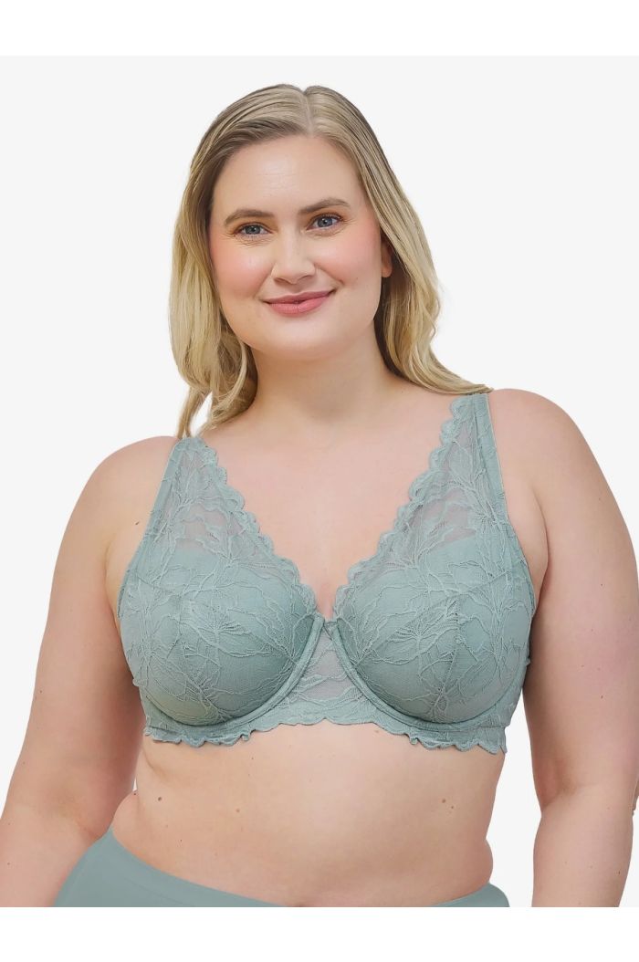 Leading Lady - The Willow Lace Plunge Underwire Bra LL5944SLTE