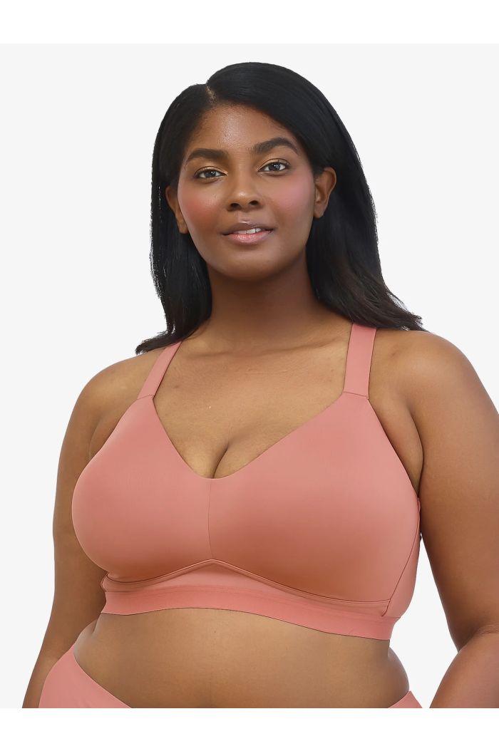 Leading Lady - The Aurora - Lightly Lined Microfiber Wirefree Bra LL5979CACL