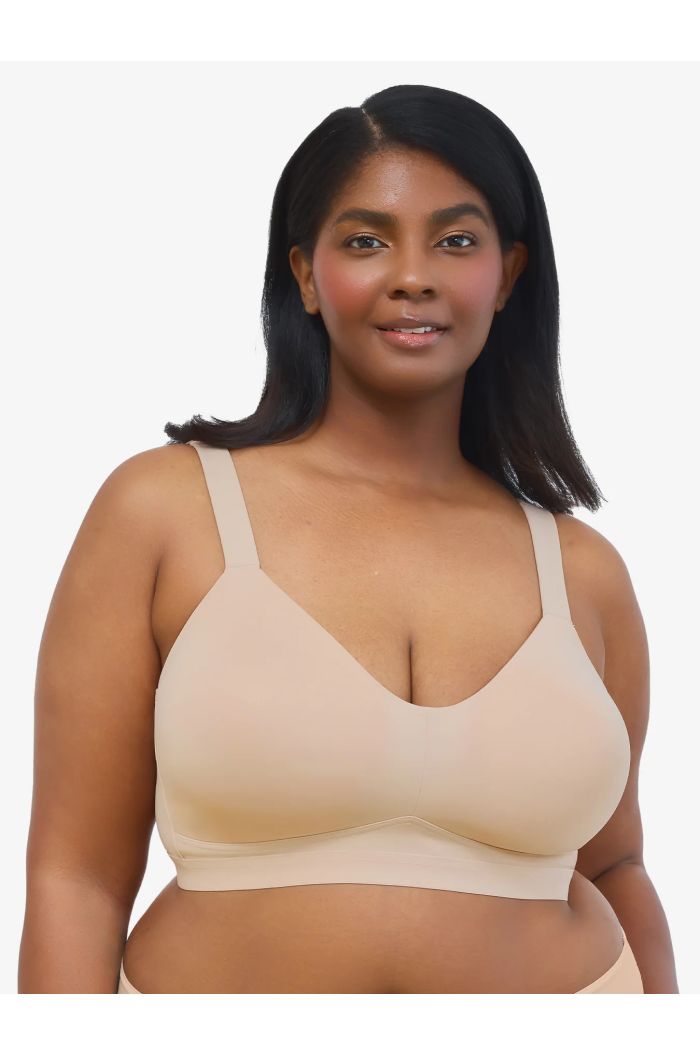 Leading Lady - The Aurora - Lightly Lined Microfiber Wirefree Bra LL5979SAND