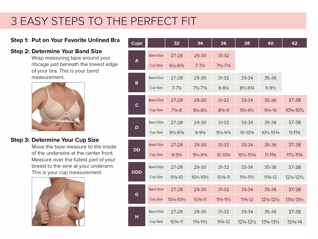 Size Guide – The Very Good Bra